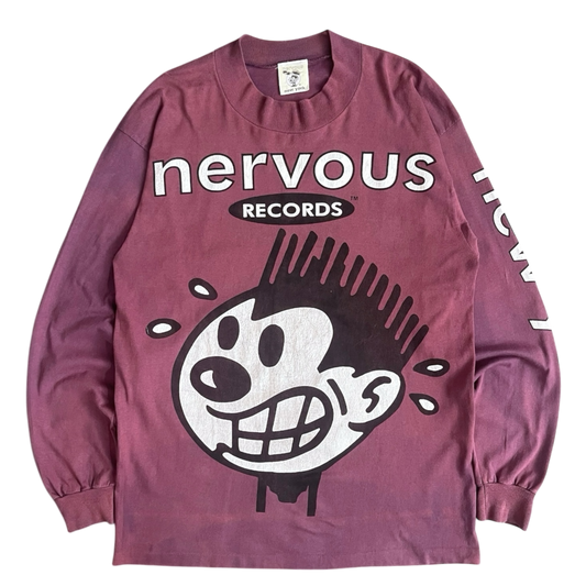 1990s Nervous Records T-shirt (XL)