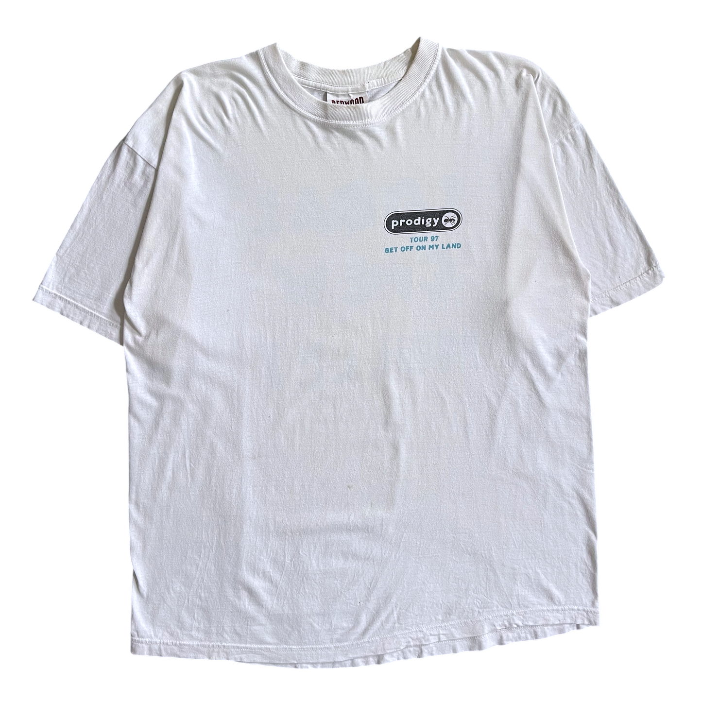 1997 Prodigy tour local crew mullet T-shirt (XL)