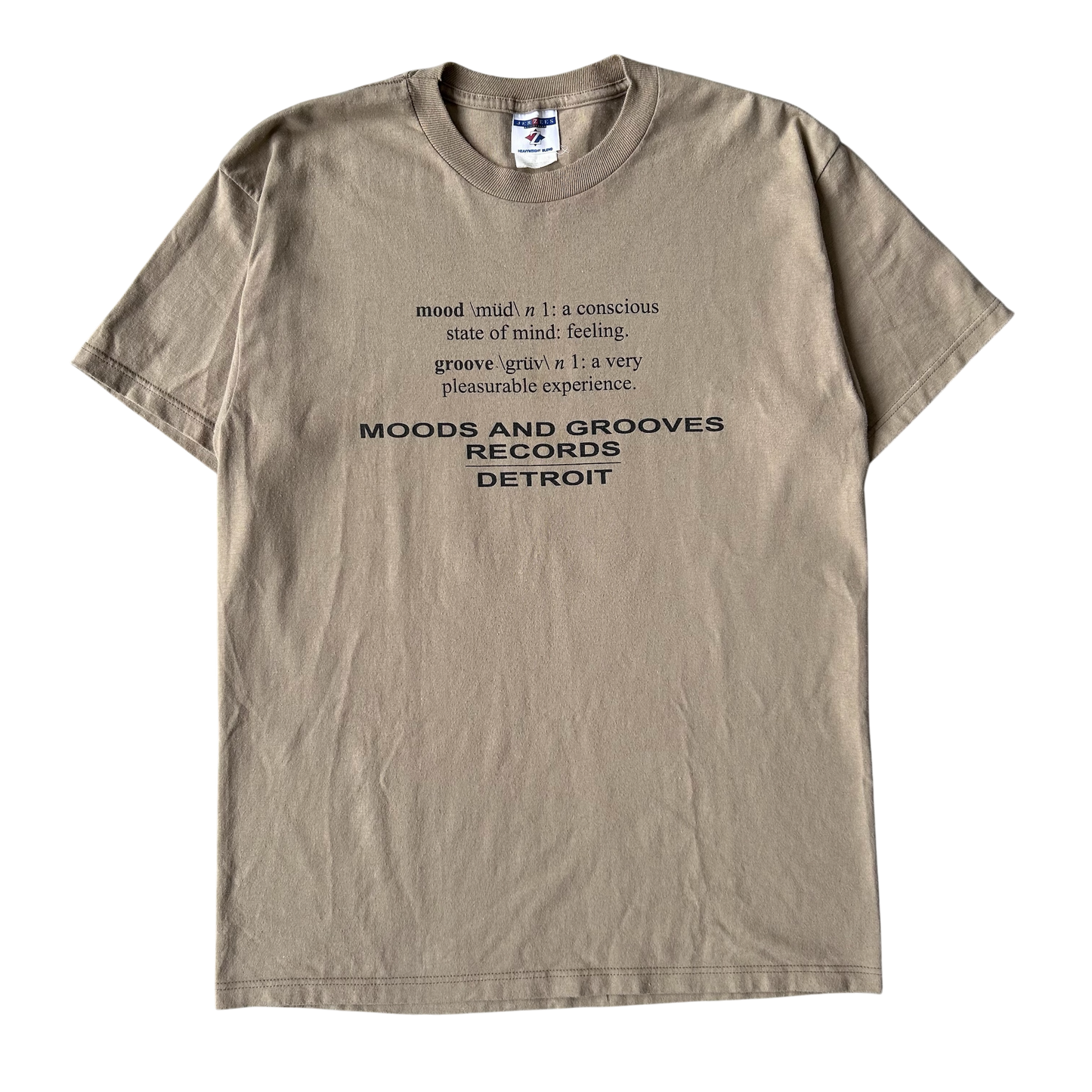 1990s Mood & Grooves records T-shirt (L)