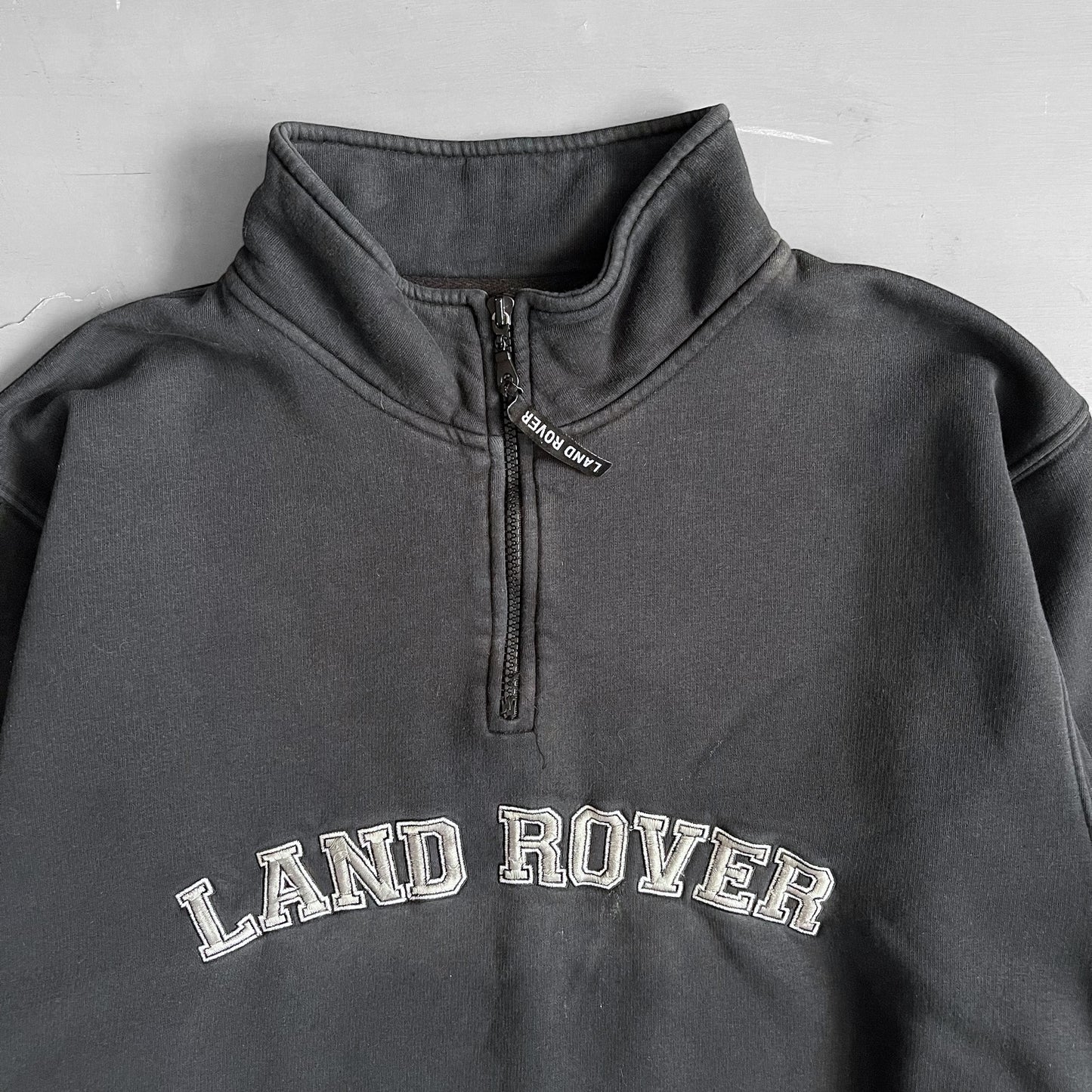 LAND ROVER 1/4 zip jumper (L/XL)