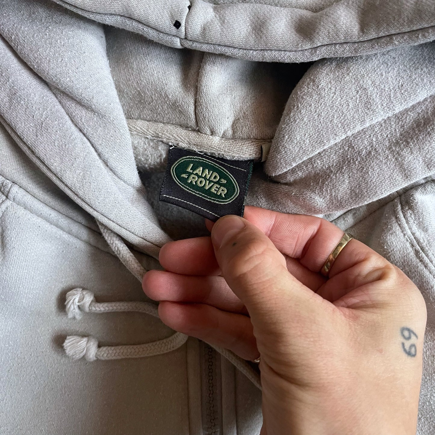 2000 Land Rover zip hoodie (L)