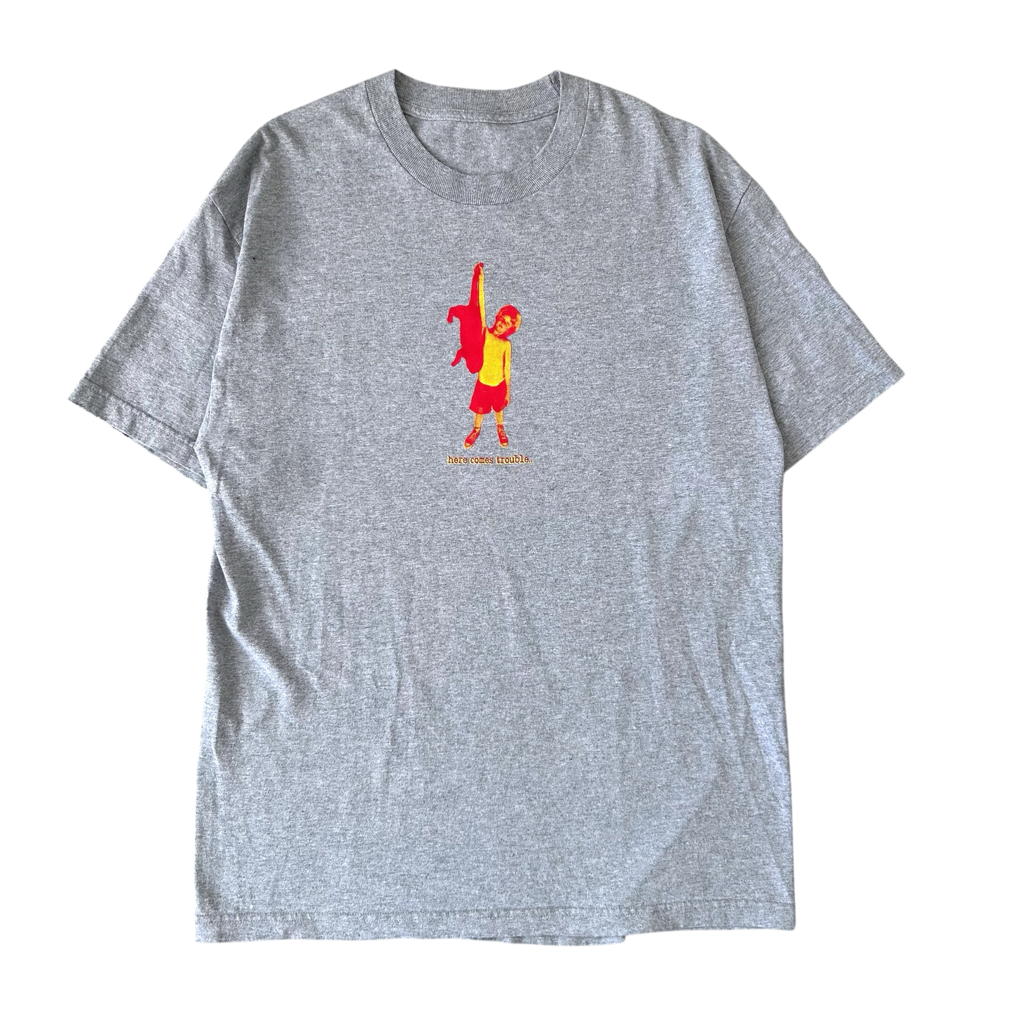 2000s here comes trouble T-shirt (L)