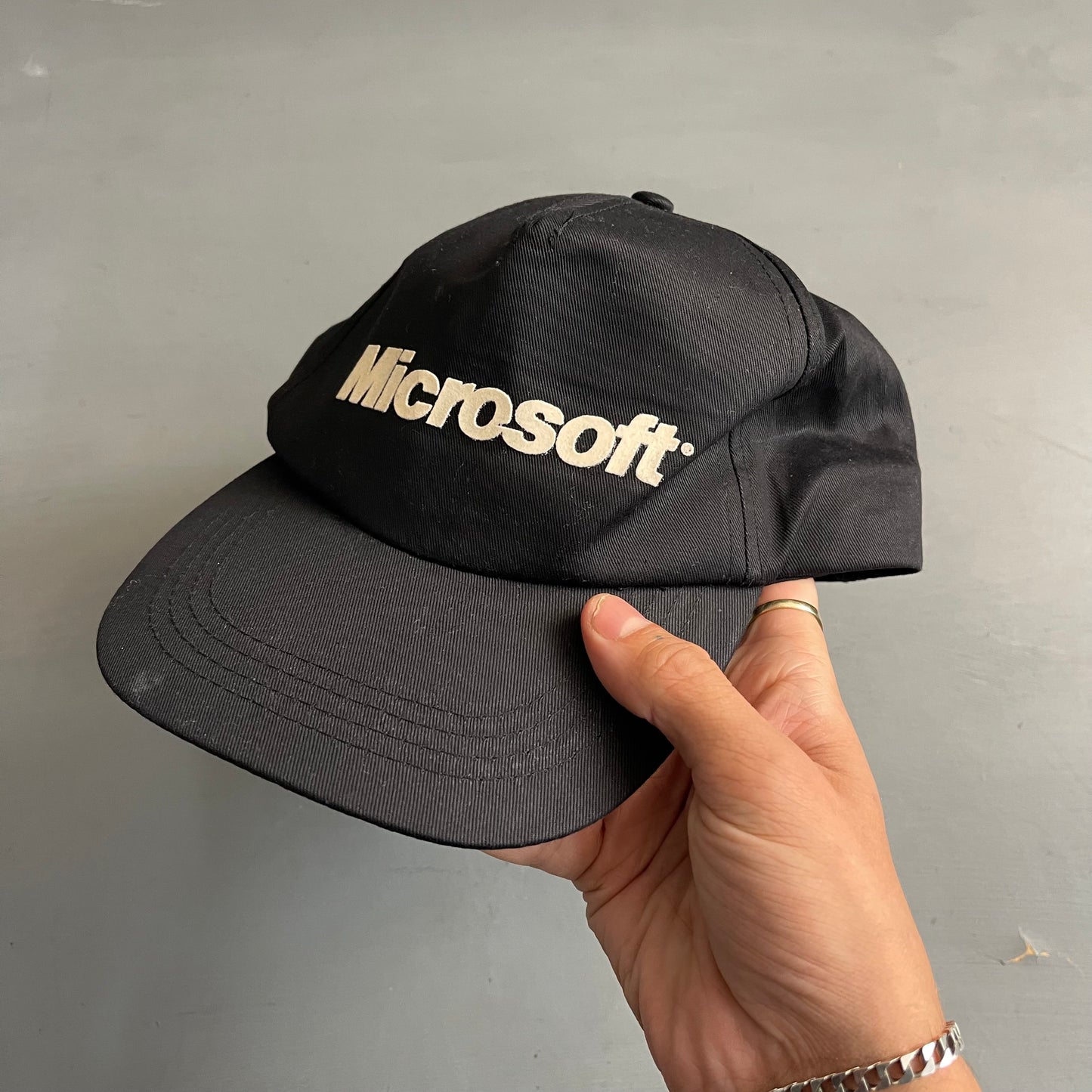 1990s Microsoft promo cap