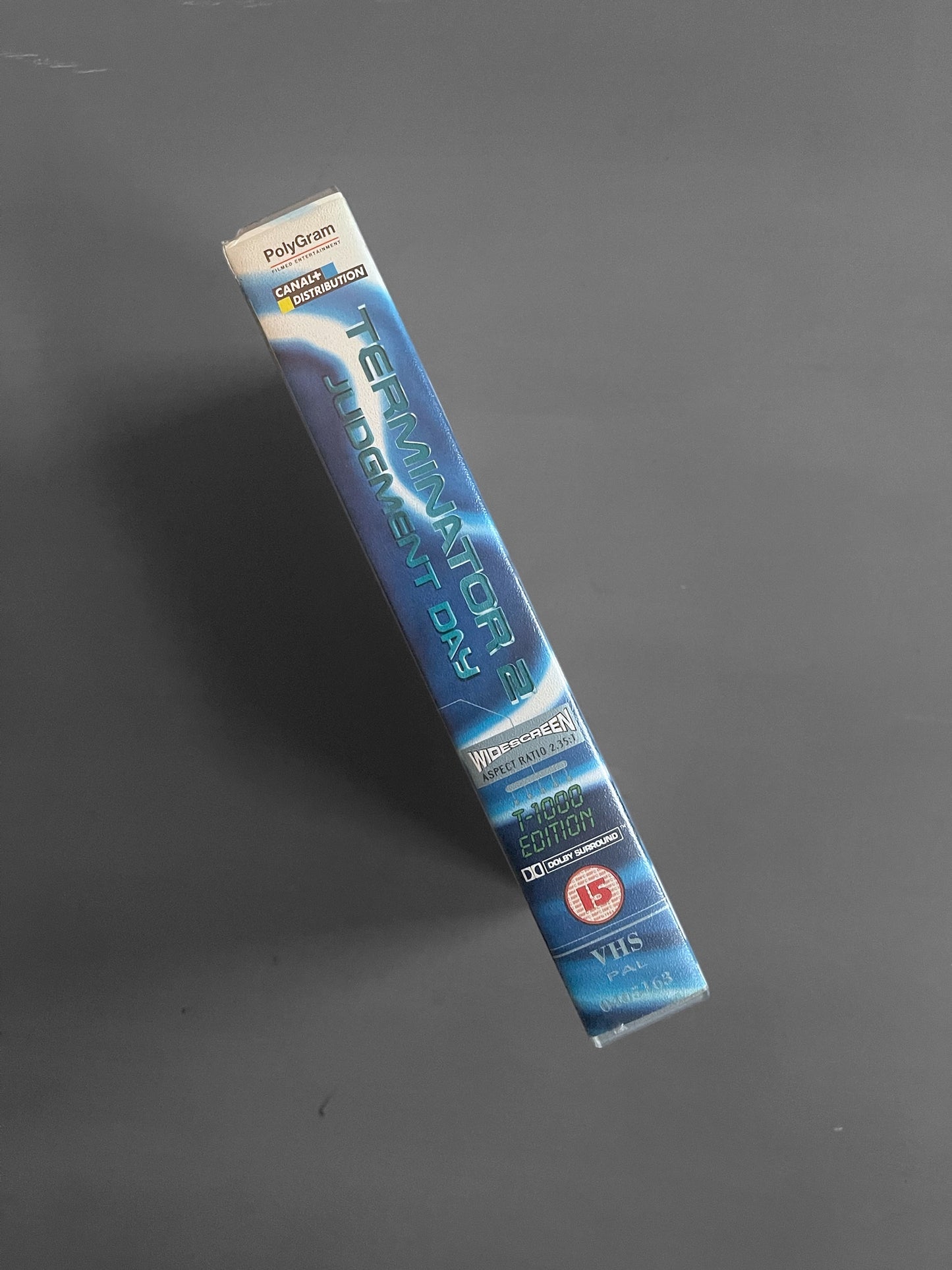 1997 T2 Terminator T-1000 special edition VHS