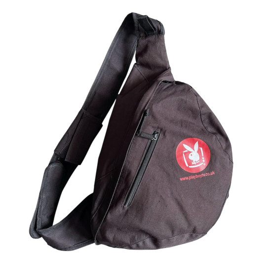Early 2000s Playboy TV sling bag