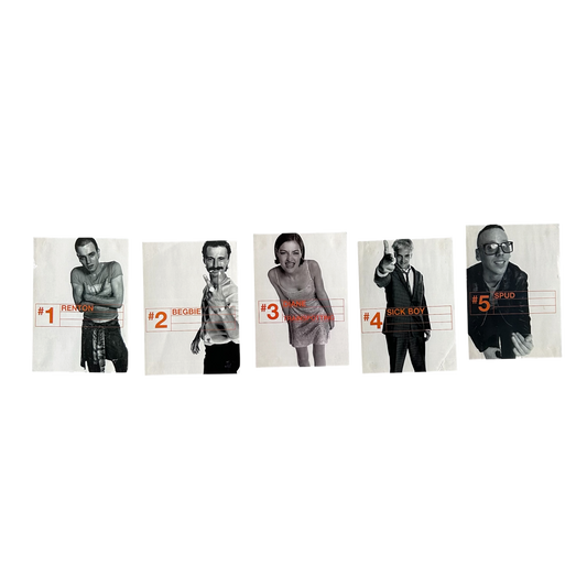 X5 Trainspotting post cards