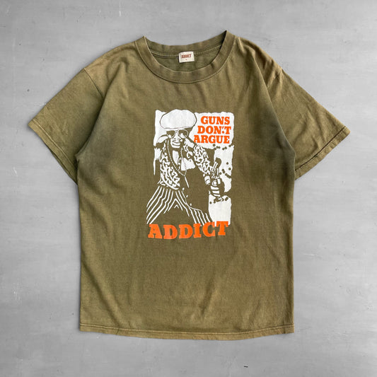 2000s Addict guns don’t argue T-shirt (M)