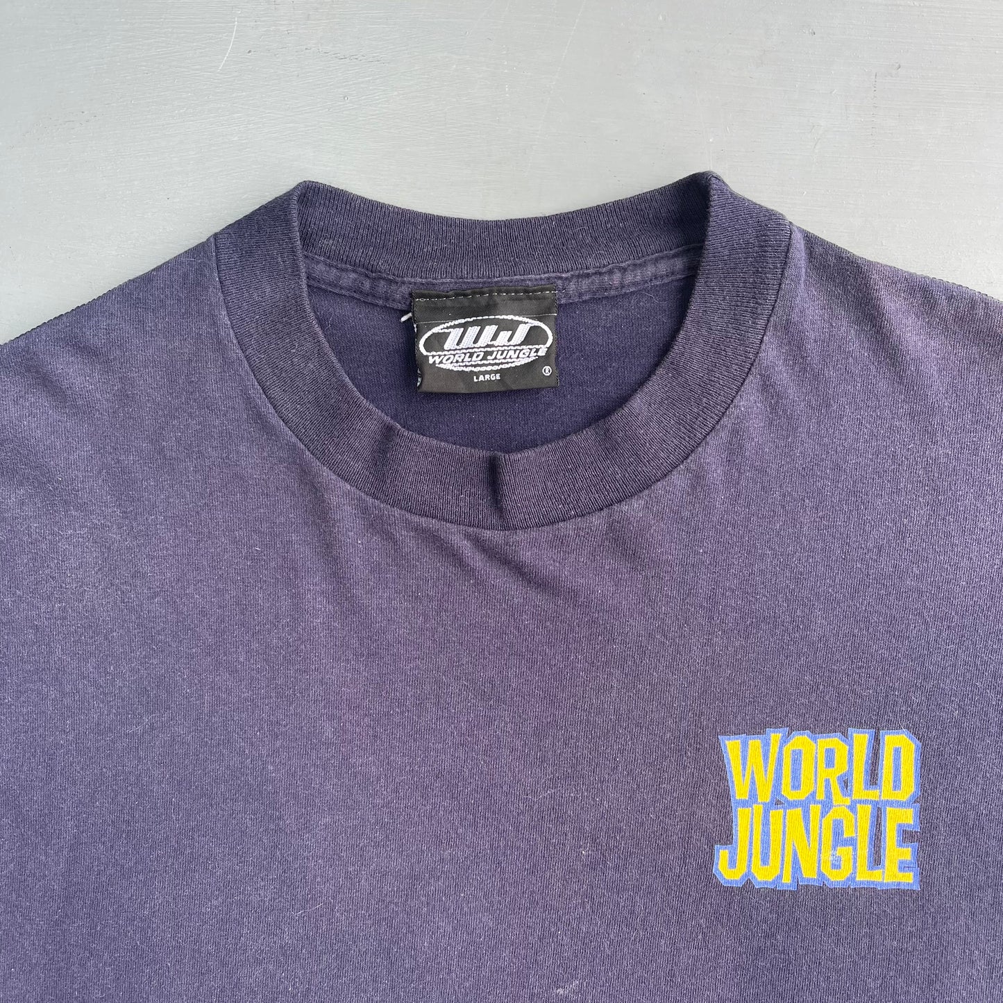 1990s world jungle Alien T-Shirt (L)