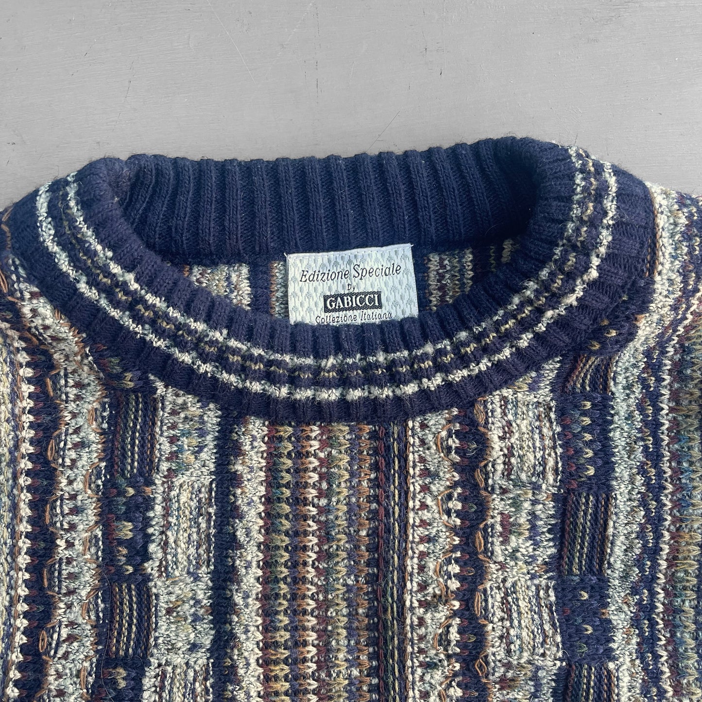 1990s Gabicci Knitted jumper (XL)