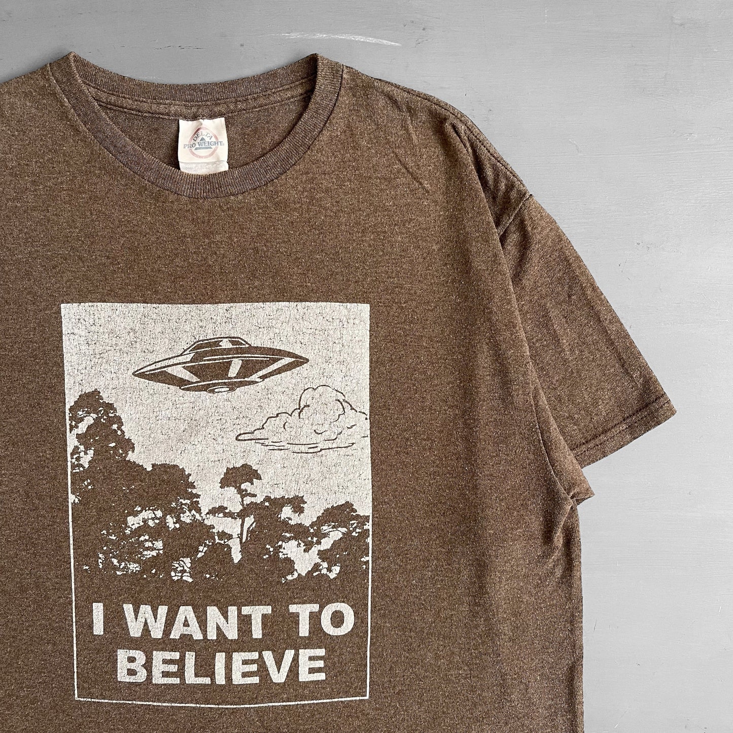 2000s X-Files I want to believe T-shirt (M)