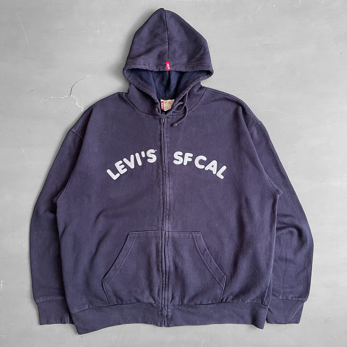 2002 Levi’s red tab SFCAL zip hoodie (XL)