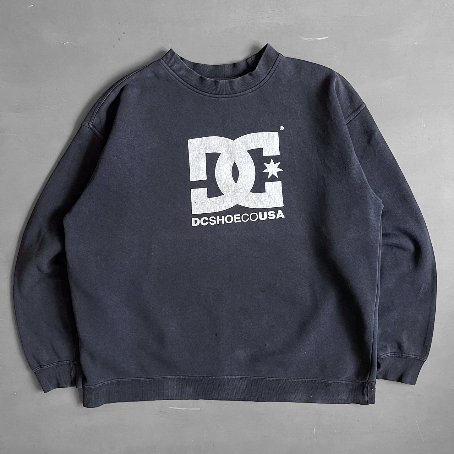 1990s DC shoes USA sweatshirt (XL)