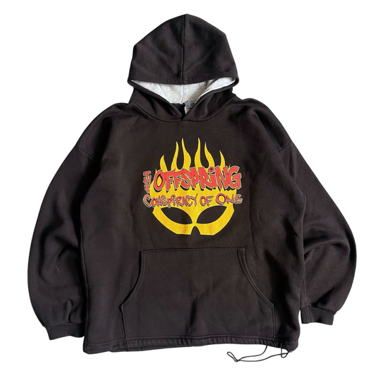 1990s The Offspring conspiracy of one hoodie (L)