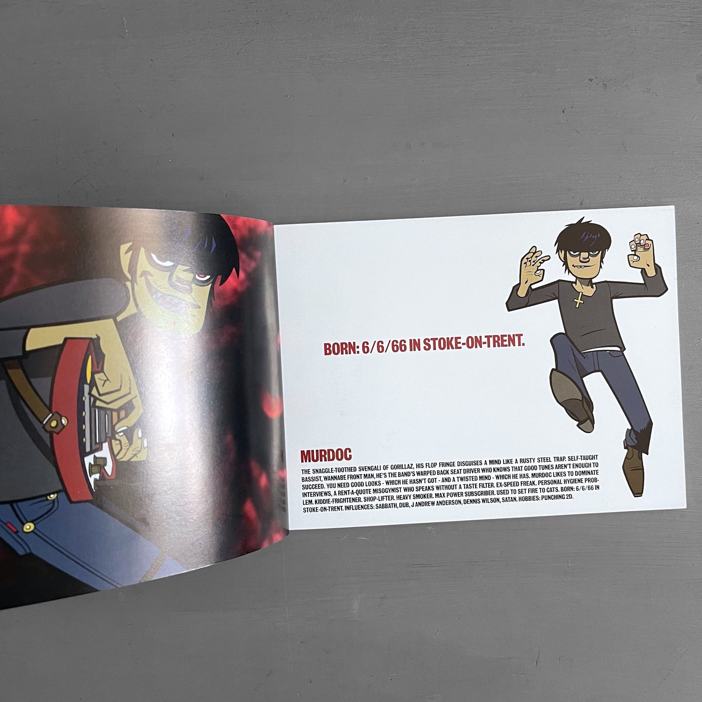 2001 Gorillaz art book