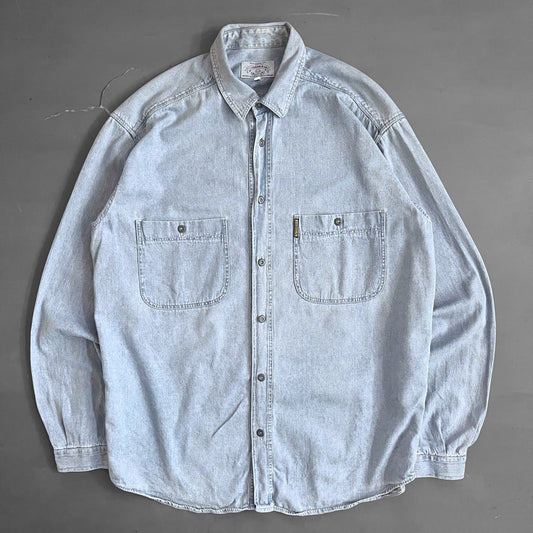 1990s Armani denim shirt (L)