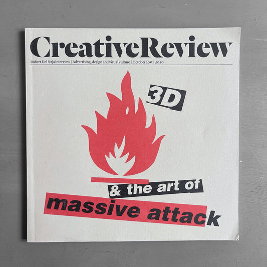 2013 Creative Review & The Art of Massive Attack booklet