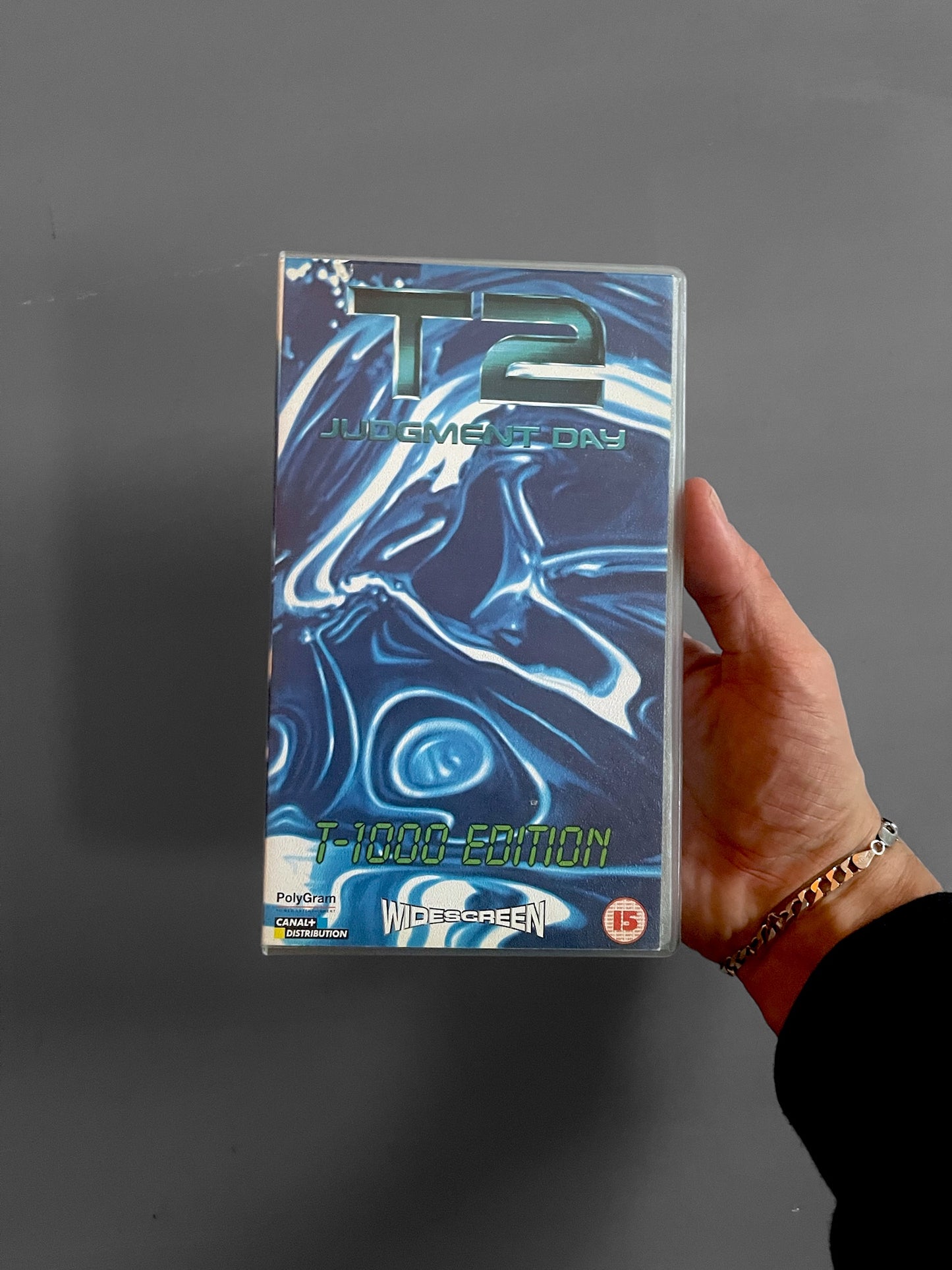 1997 T2 Terminator T-1000 special edition VHS
