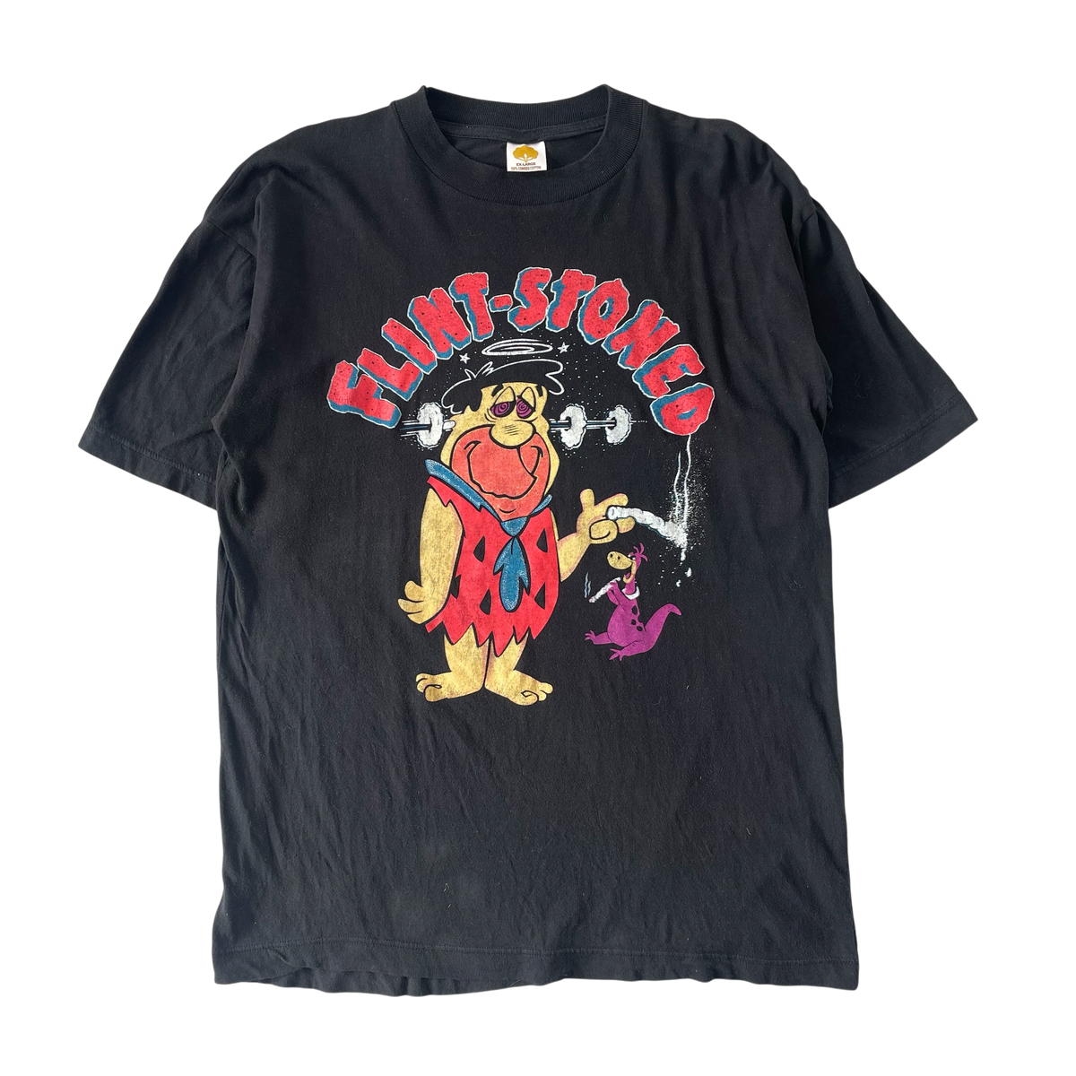 1990s Flint-stoned T-shirt (L)