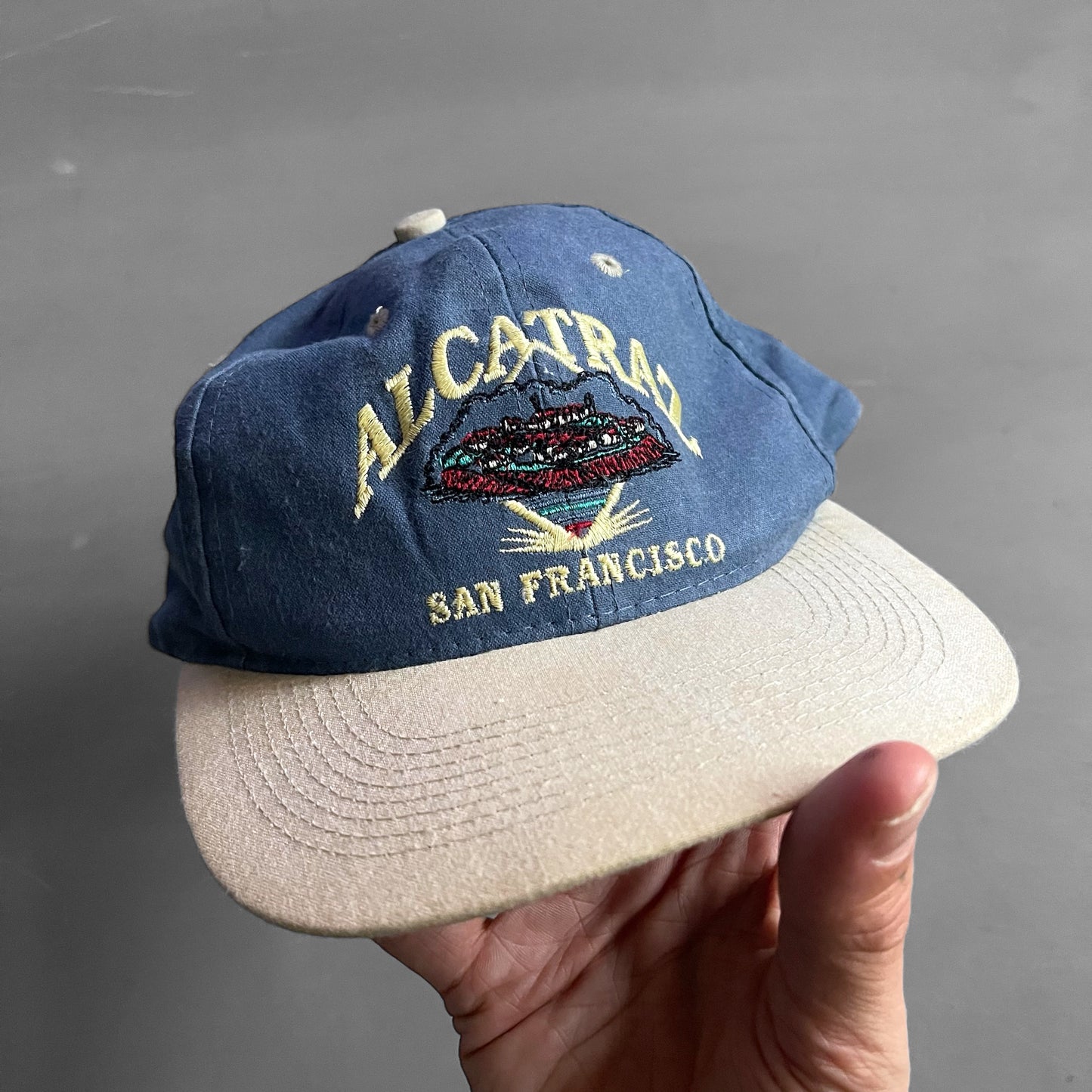 1990s Alcatraz San Francisco cap