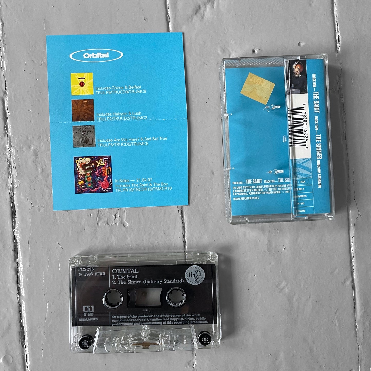 1997 Orbital saints cassette