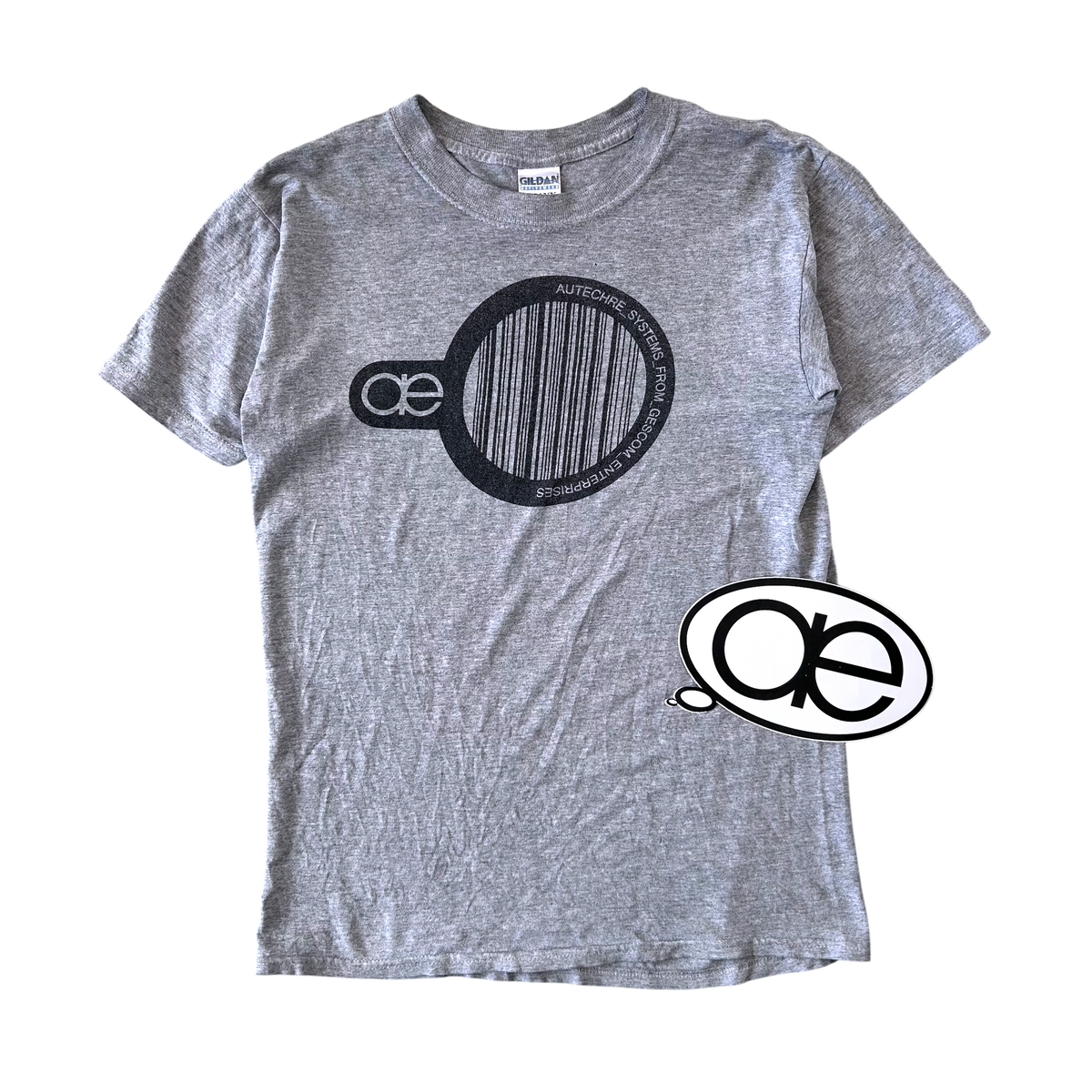 Early 2000s Autechre sticker & T-shirt (S)