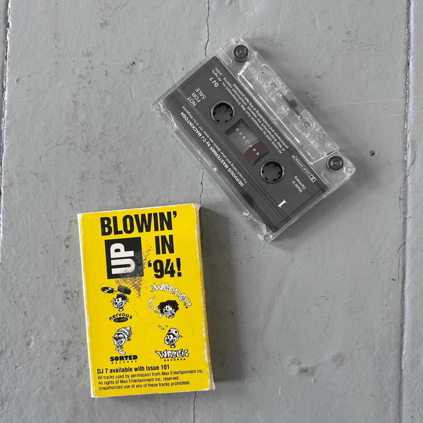 1994 Nervous Records cassette