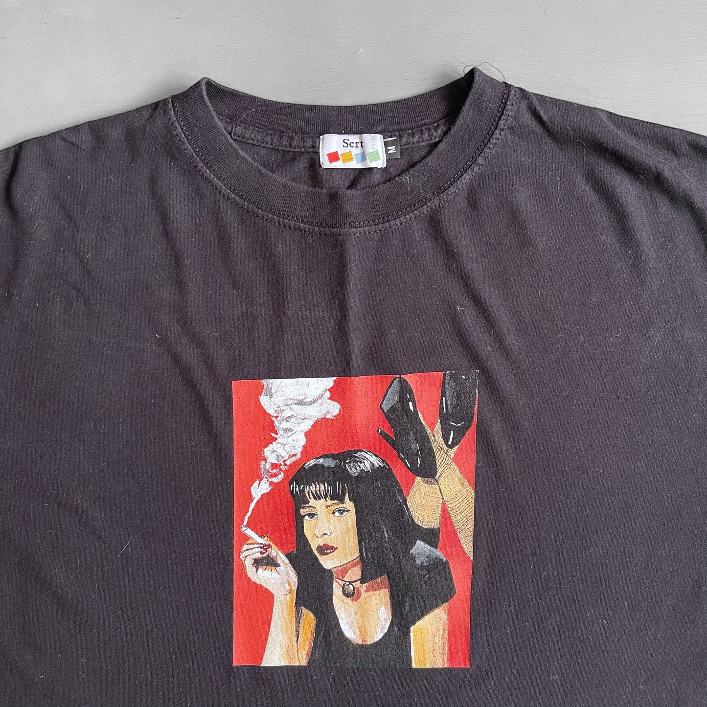 2000s SCRT Mia Wallace T-shirt (L)