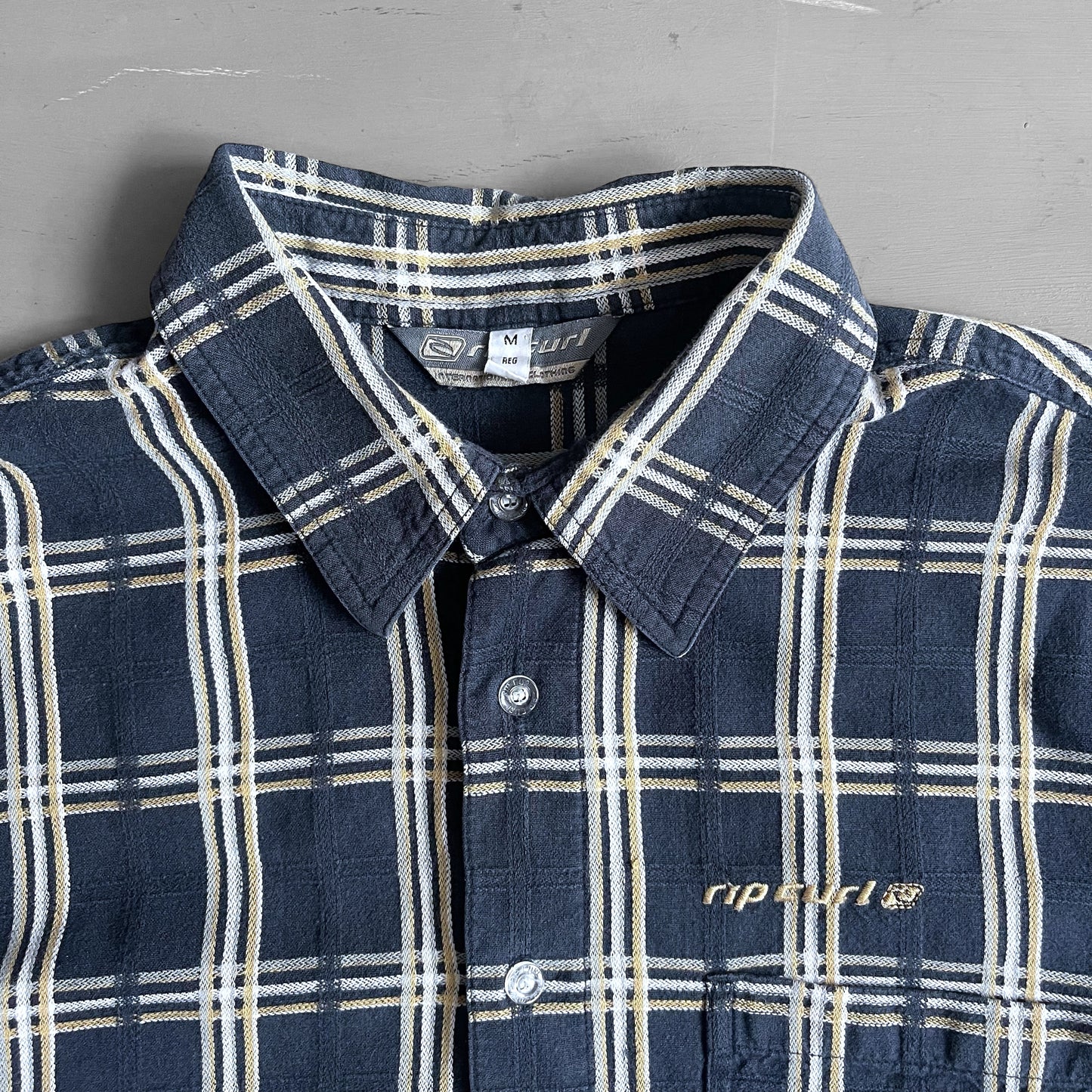 2000s Rip Curl flannel shirt (M)