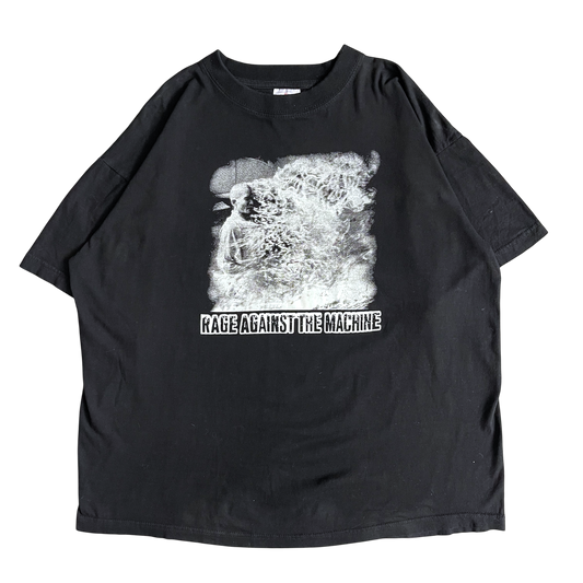 1990s Rage Against The Machine T-shirt (L/XL)