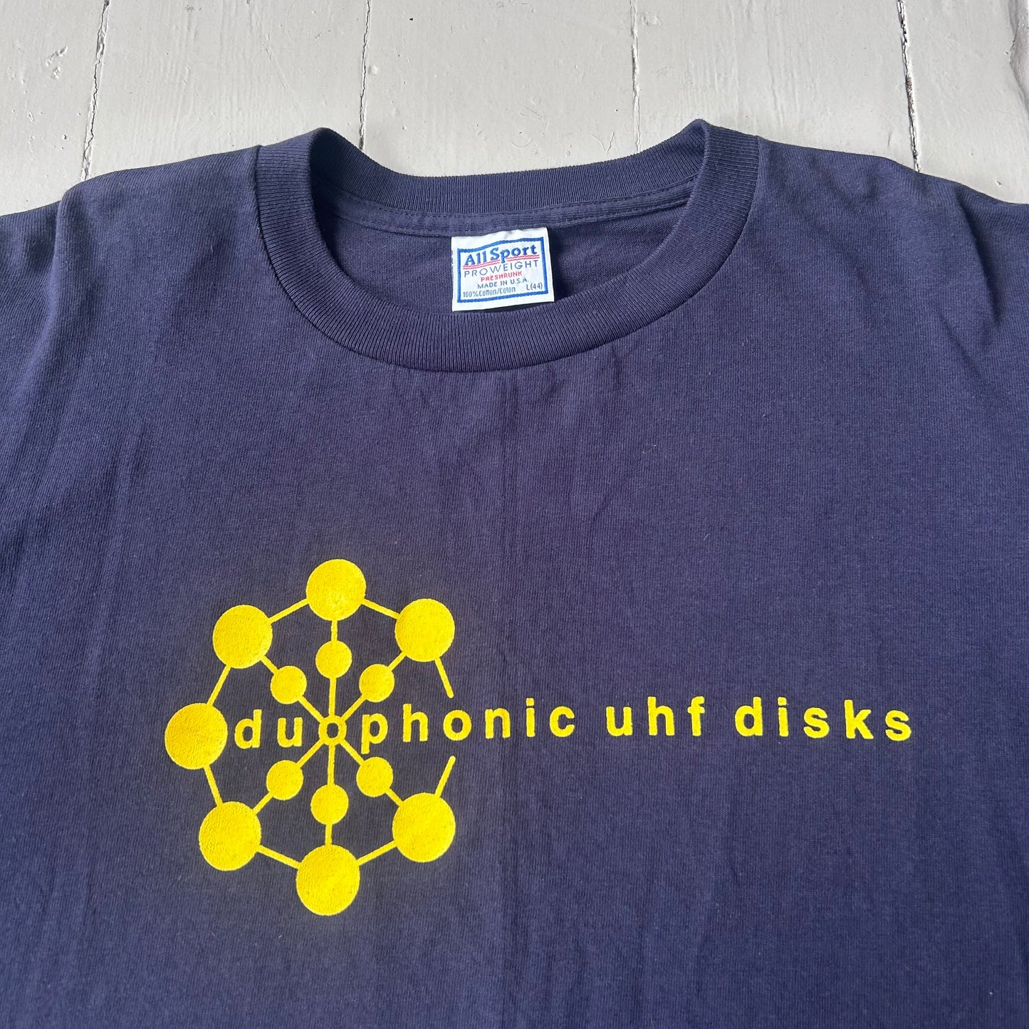 1990s DUOPHONIC UHF DISKS T-shirt (L)