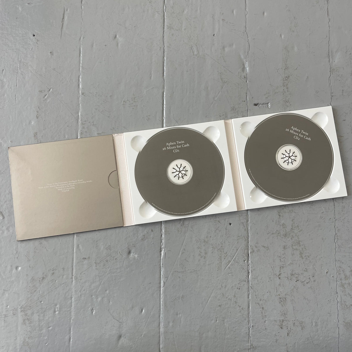 2003 Aphex Twin 26 mixes for cash CD’s