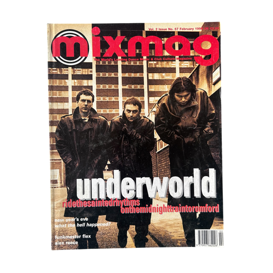 1996 Underworld Mixmag magazine