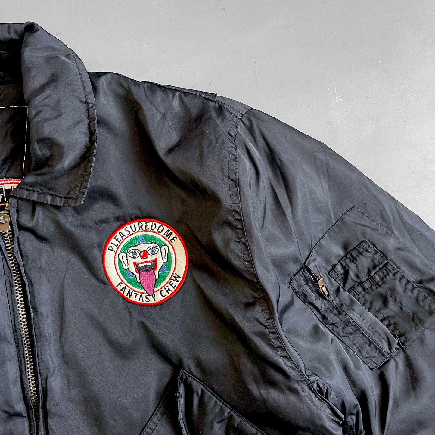 1990s Pleasuredome Fantasy Crew rave bomber jacket (L/XL)