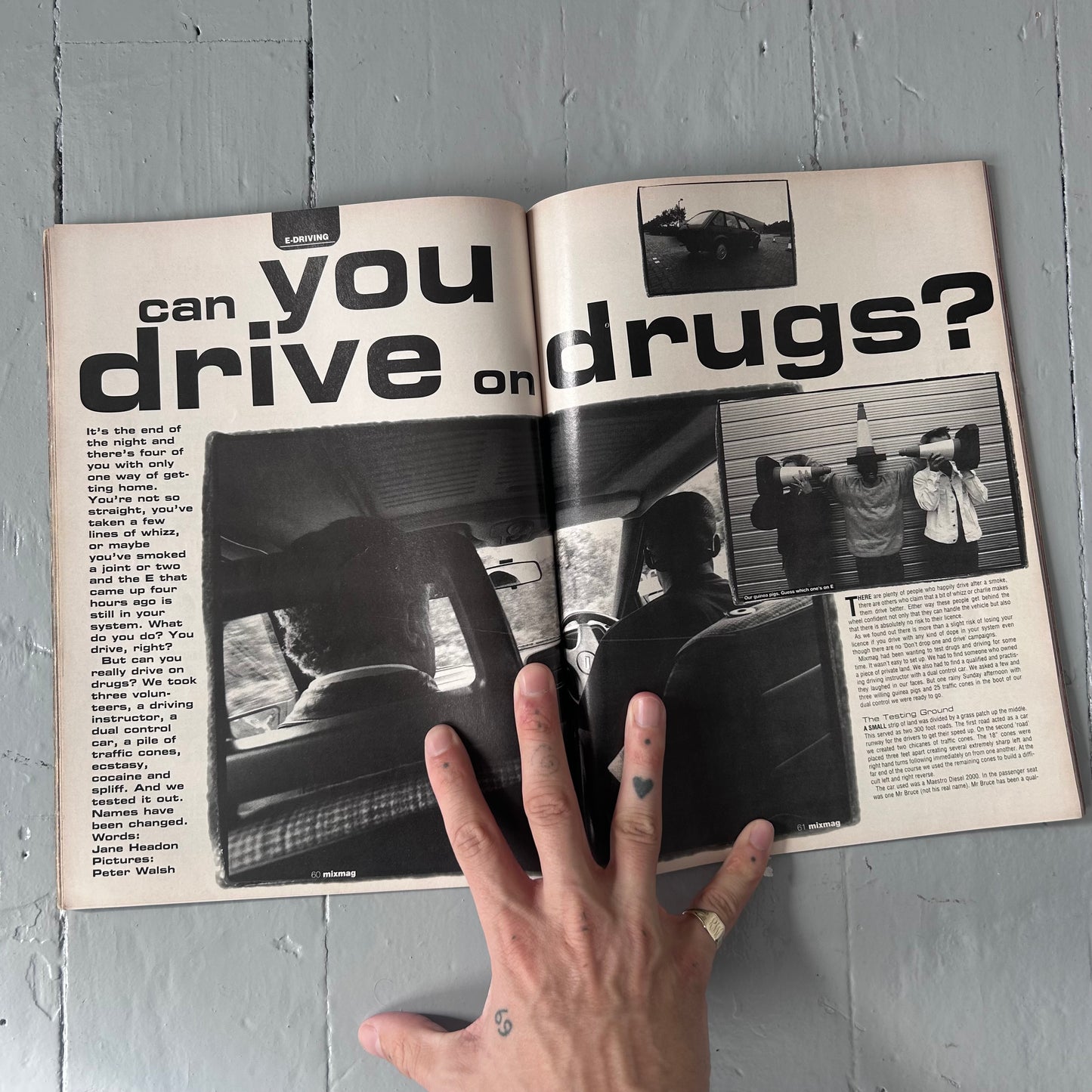 1994 Ecstasy Mixmag magazine