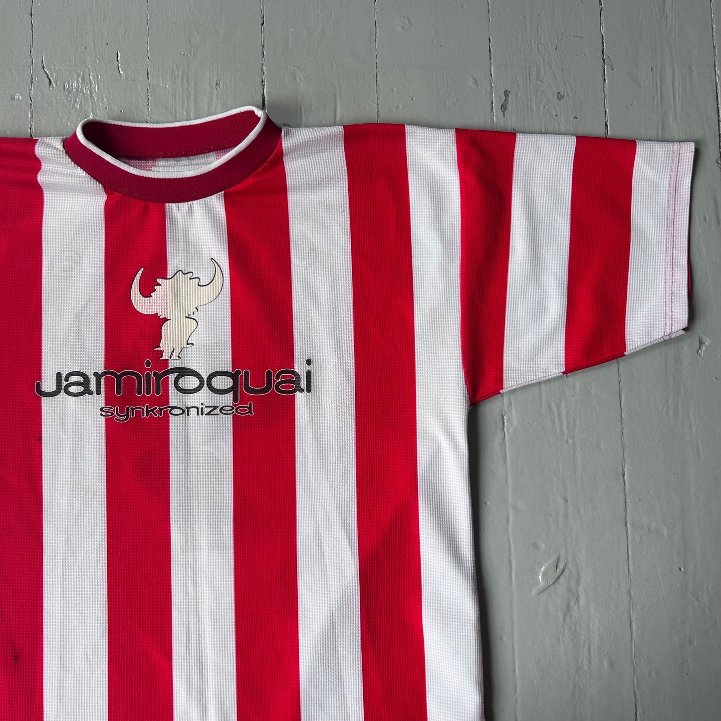 1990s JAMIROQUAI snykronized football jersey (XL)