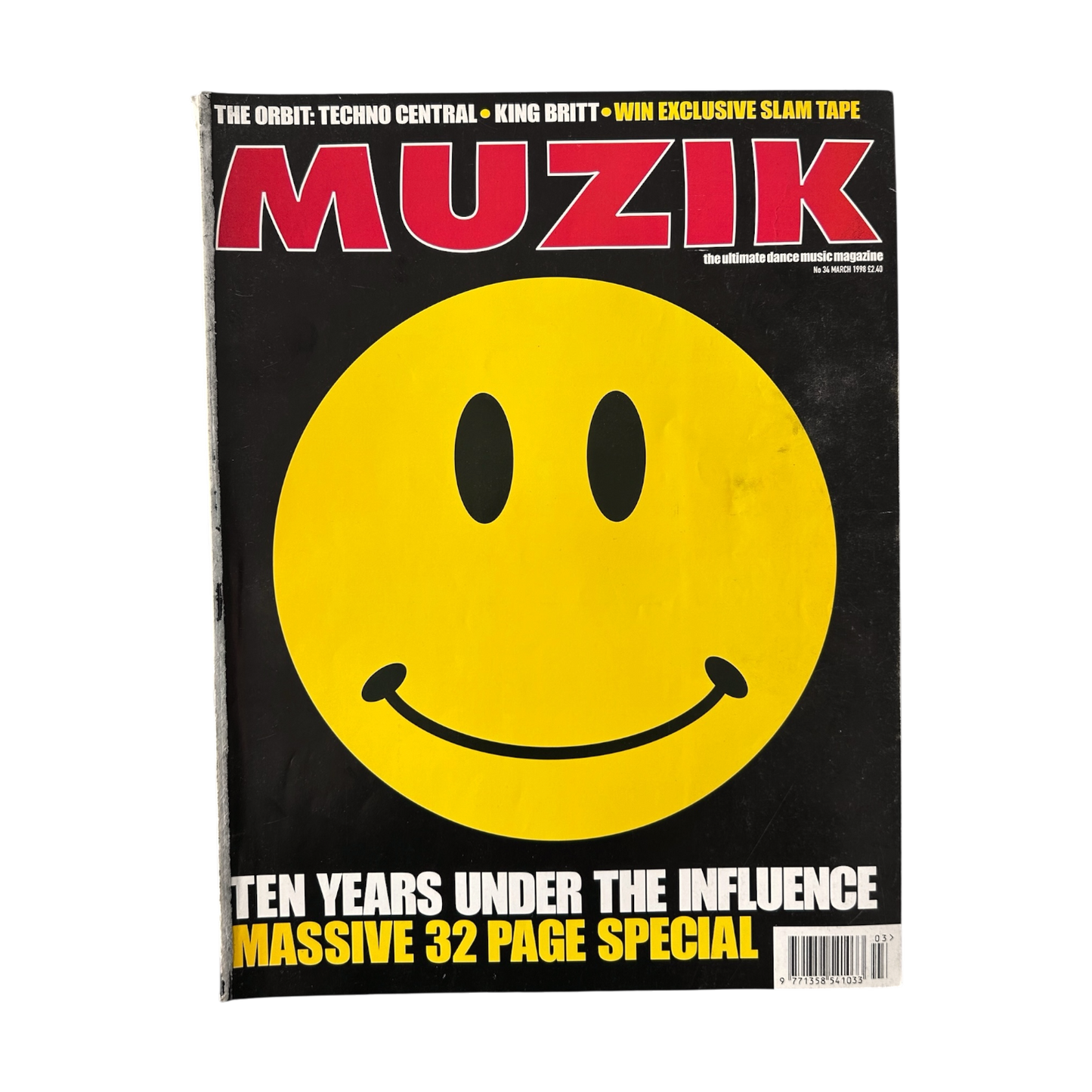 1990s MUZIK smiley magazine
