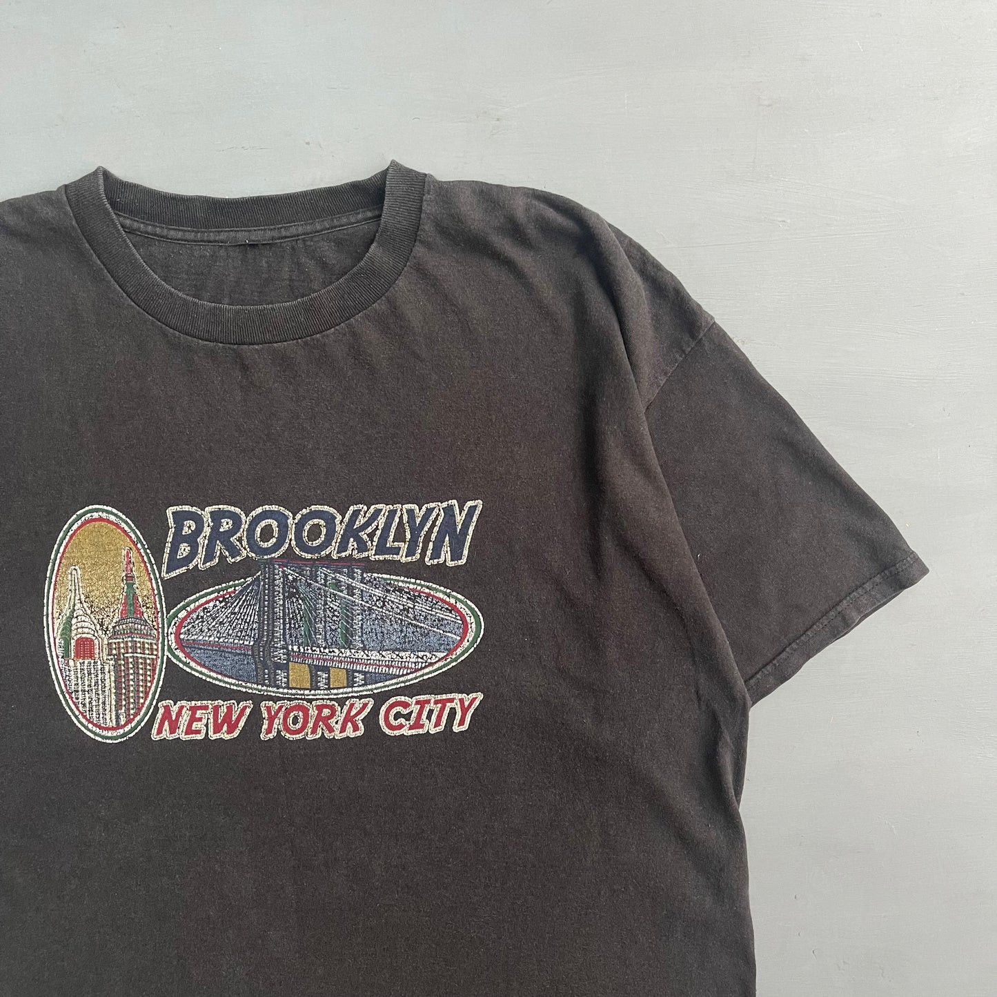 1990s Brooklyn New York City souvenir T-Shirt (XL)