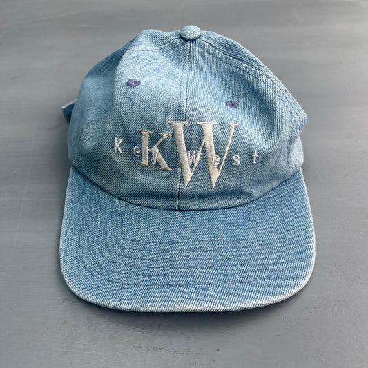 1990s Key West Denim Cap