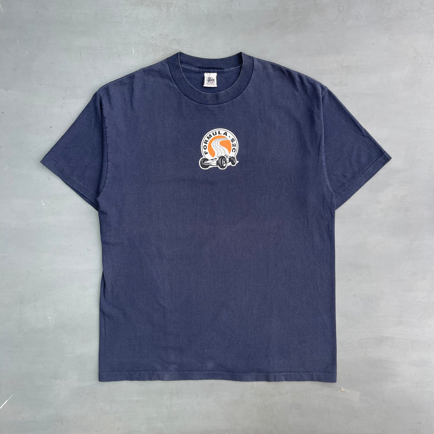 1990s Stussy formula S2C T-Shirt (XL)