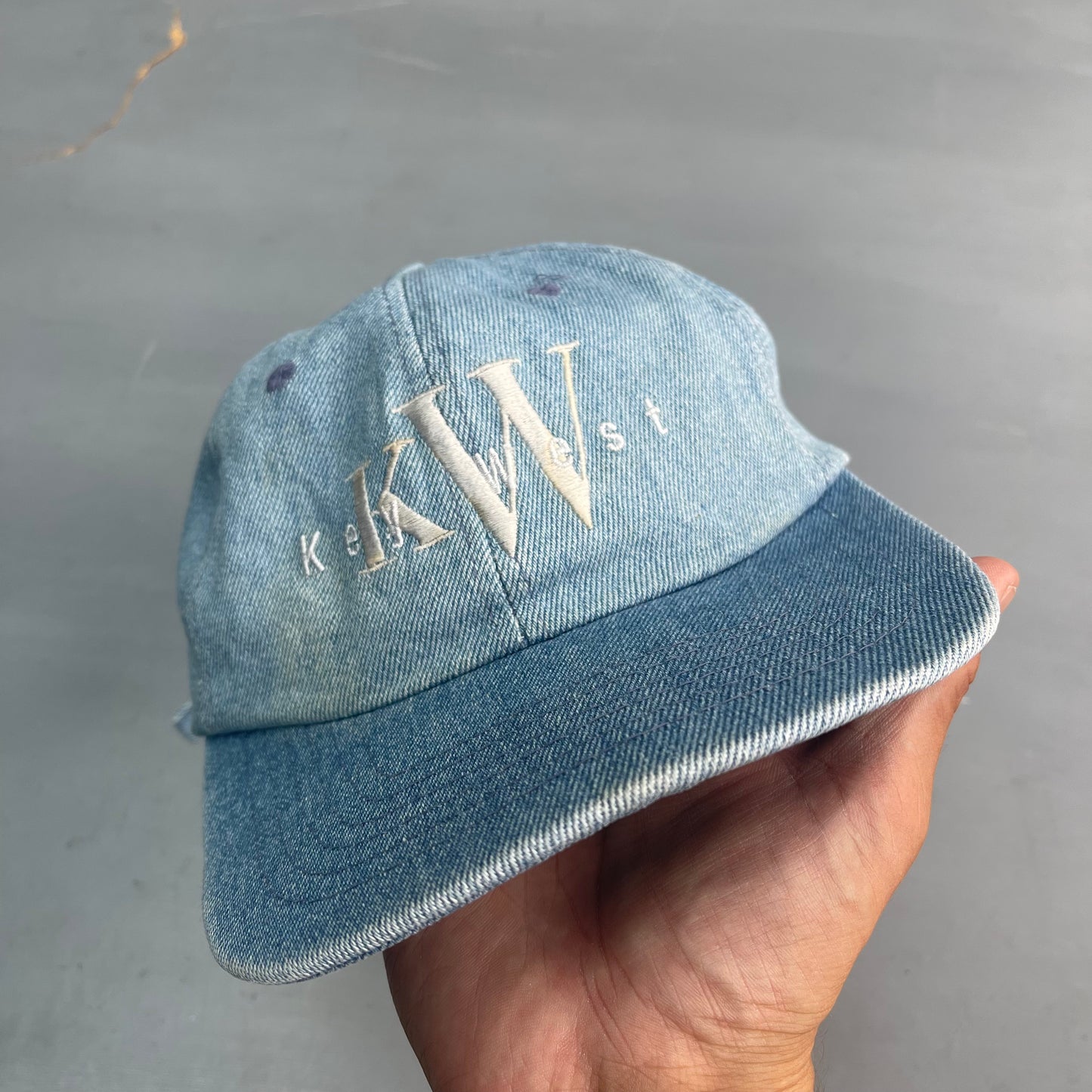 1990s Key West Denim Cap