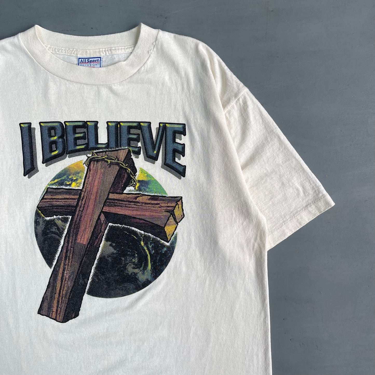 1990s Jesus I believe T-Shirt (L)