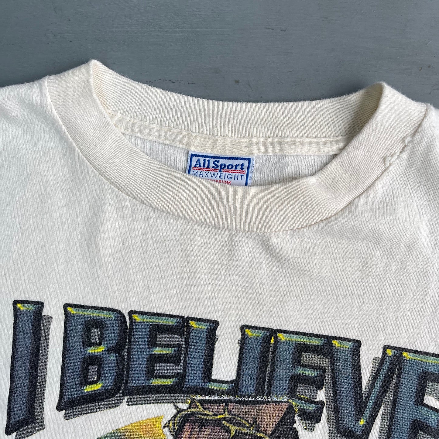 1990s Jesus I believe T-Shirt (L)