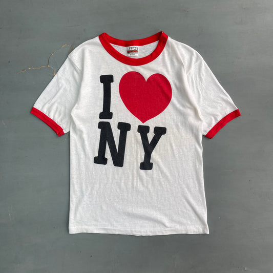 1990s I love New York babydoll T-Shirt (xs)