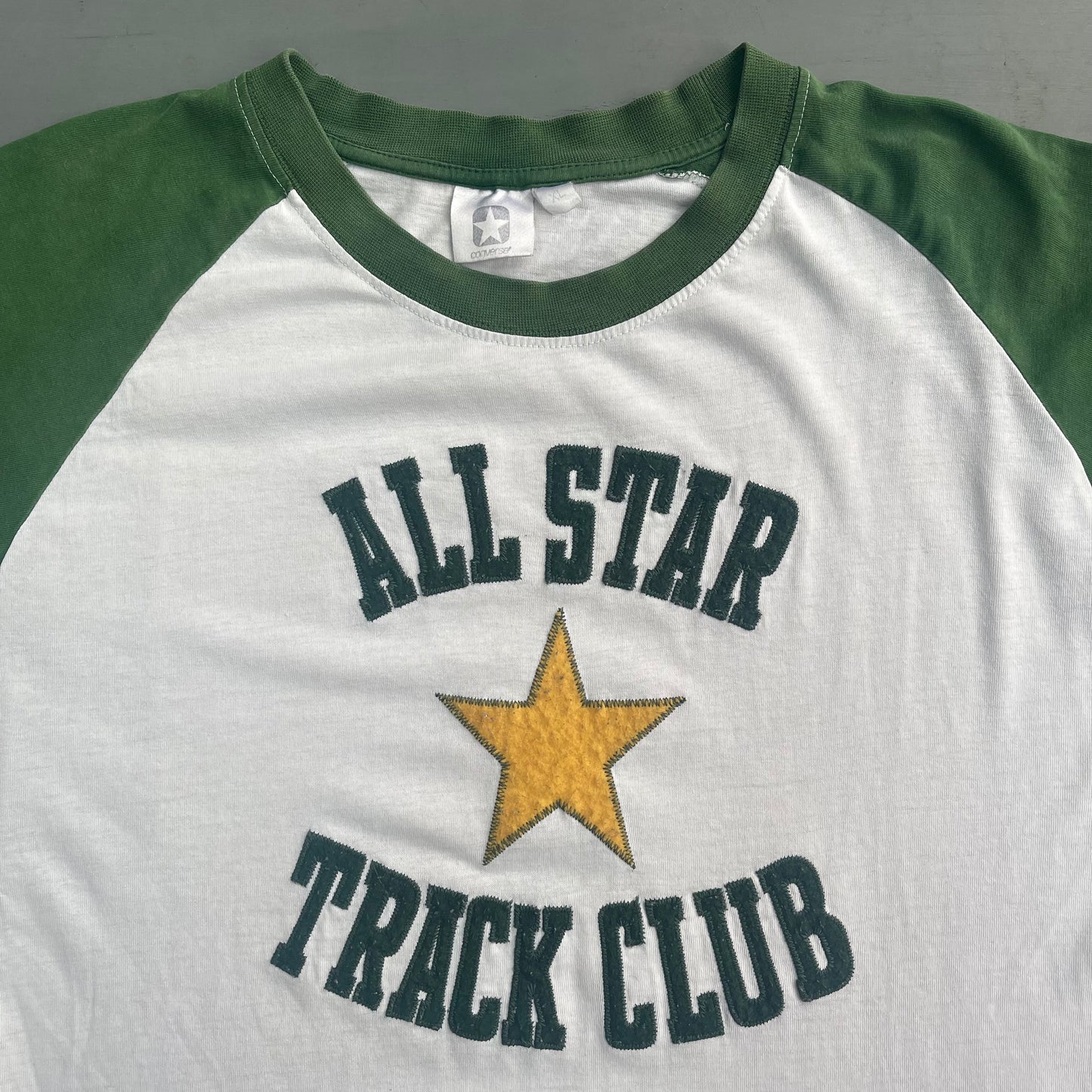 Early 2000 Converse all Star track club T-Shirt (L)