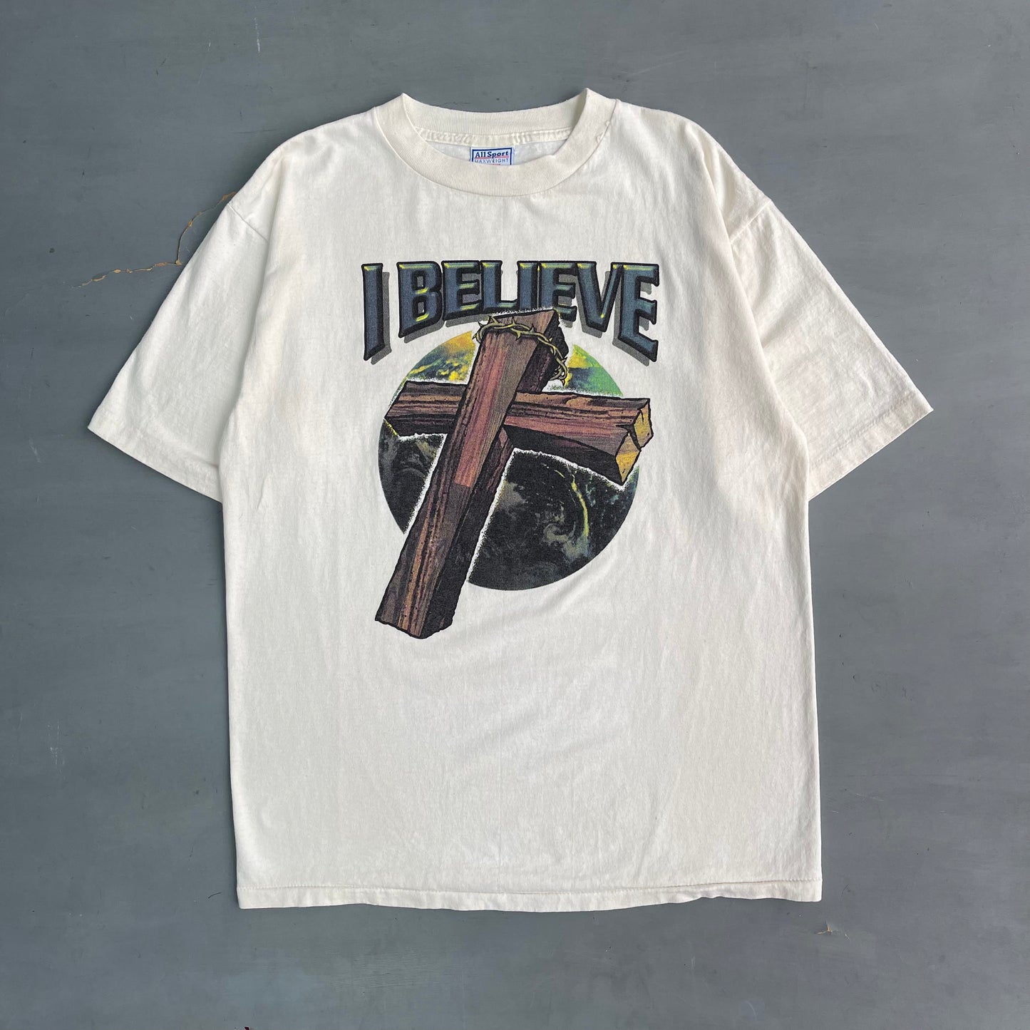 1990s Jesus I believe T-Shirt (L)