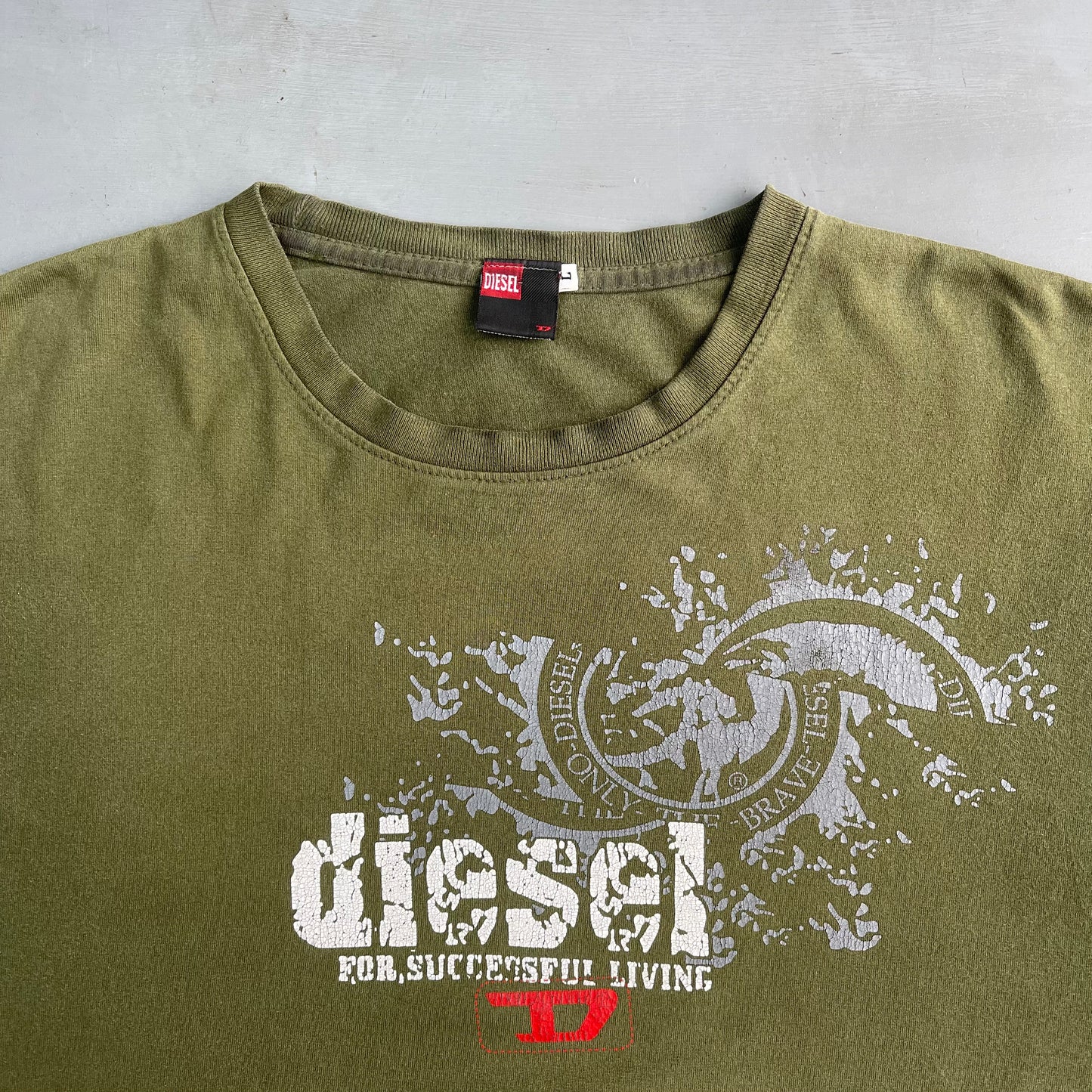 1990s Diesel for successful living T-Shirt (L)