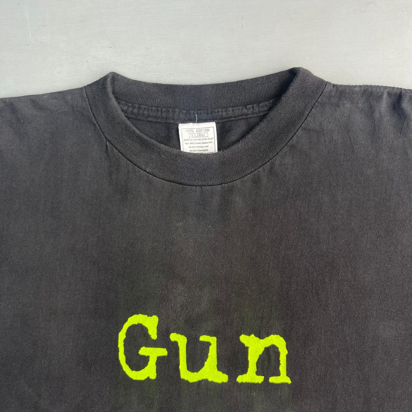 1991 Gun Word up Band T-Shirt (XL)