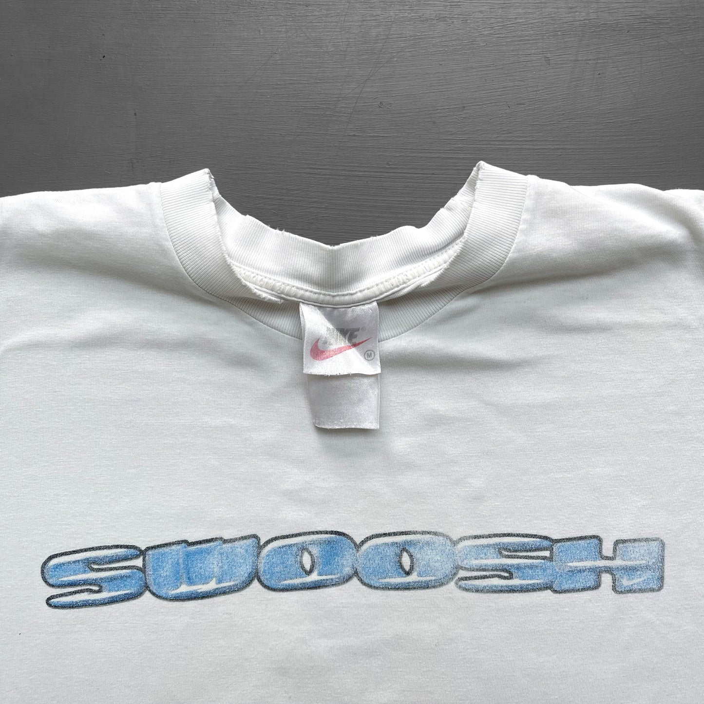 1990s NIKE swoosh T-Shirt (L)