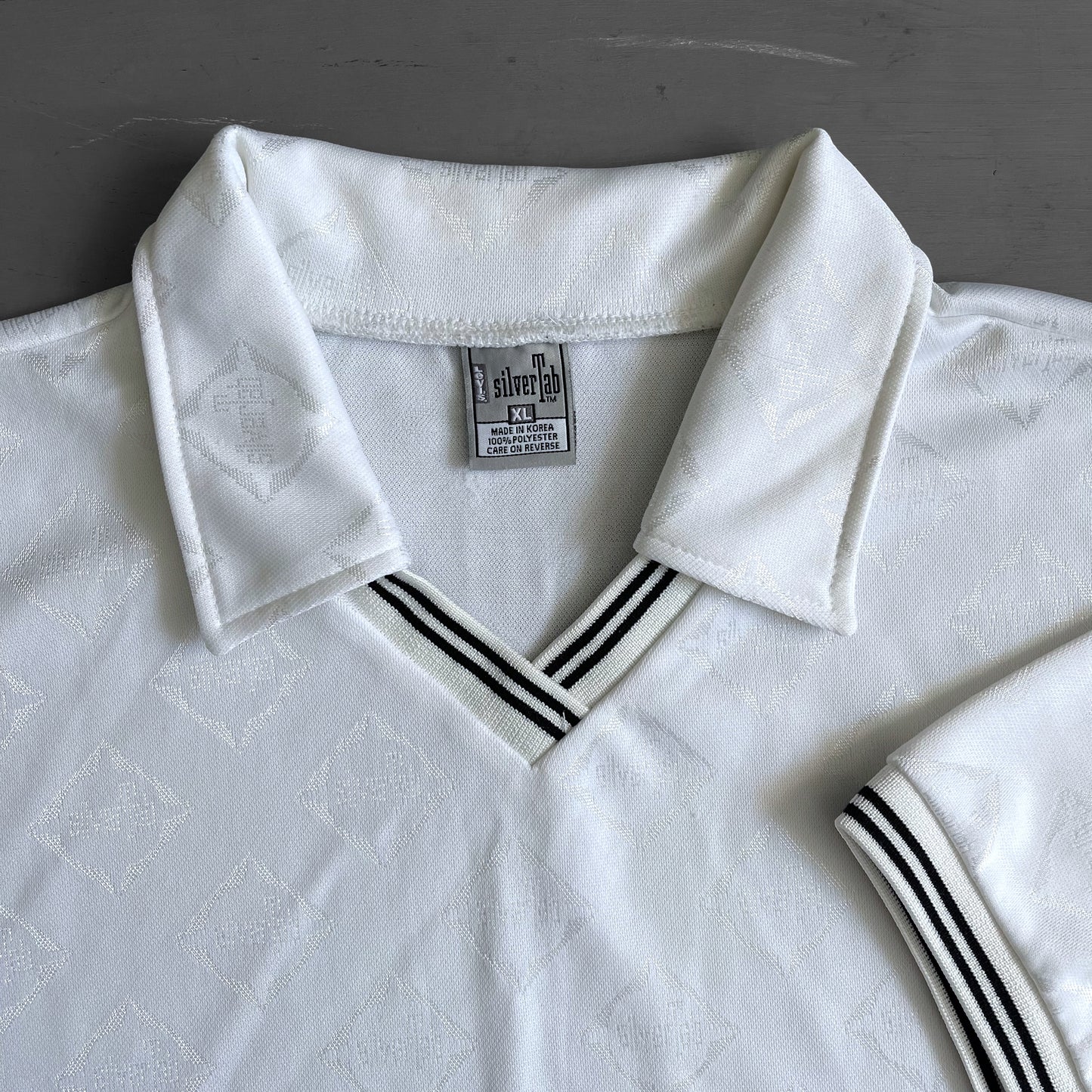 1990s Levi’s SilverTab football polo shirt (XL)