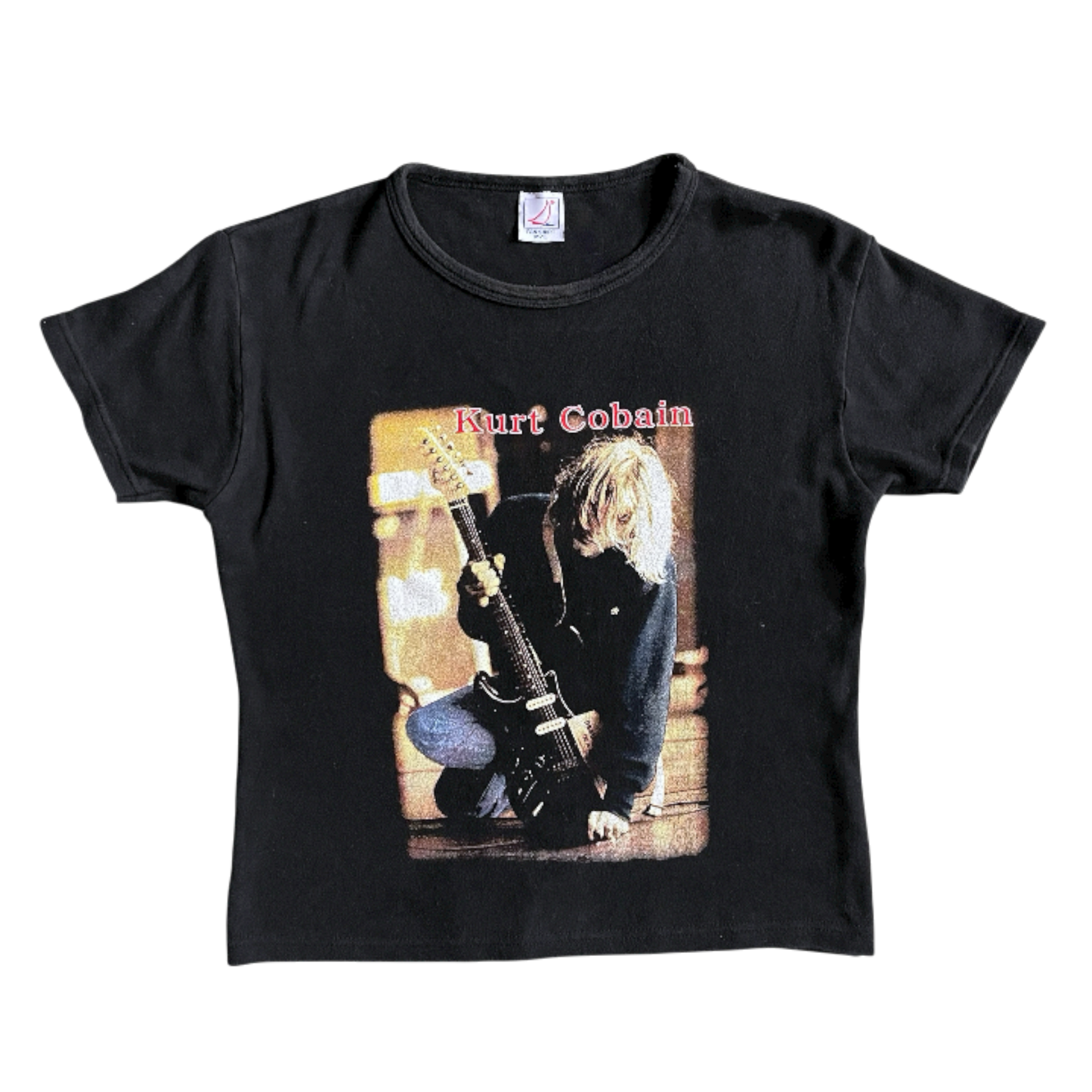 Early 2000s Kurt Cobain baby T-shirt (XS)